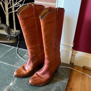 Double H cowboy boots circa 1976!